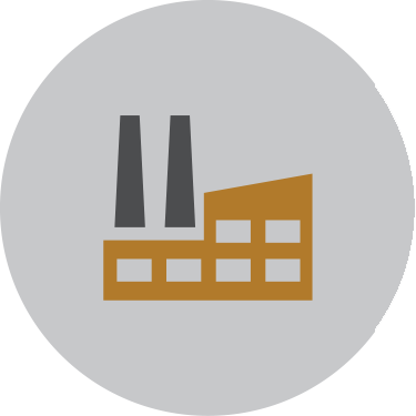 Industry and Market Icon